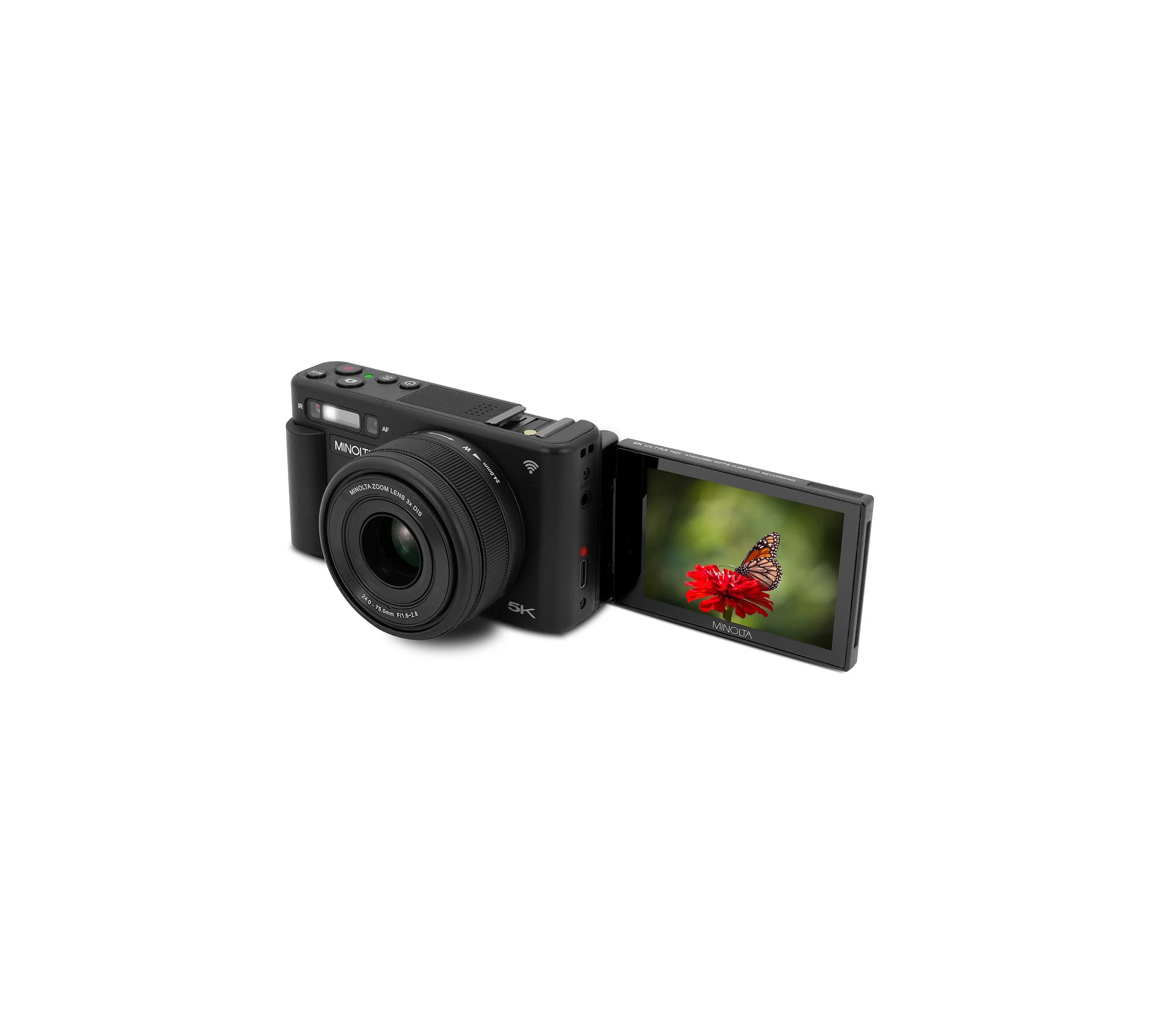 MNZ3X 72MP Camera w/24mm - 75mm Optical Zoom — Minolta Digital